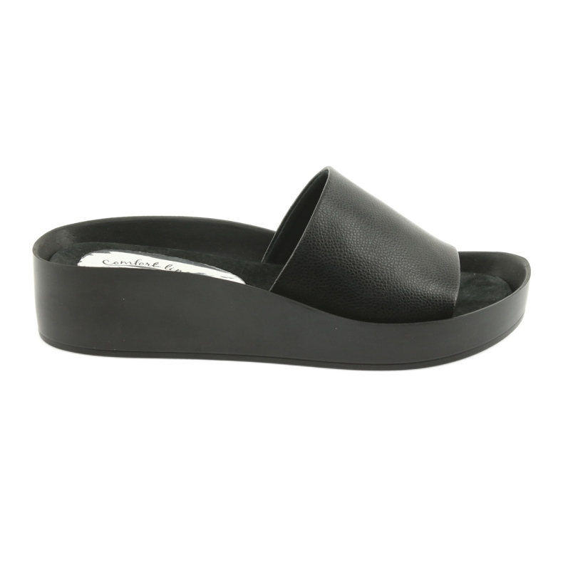 Ciabatte profilate nere Filippo 768 nero