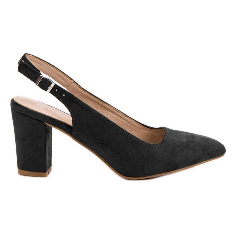 Décolleté VINCEZA in camoscio nero