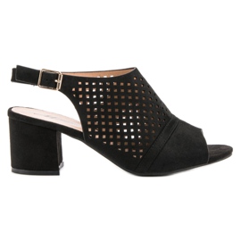 Sandali chiusi casual nero