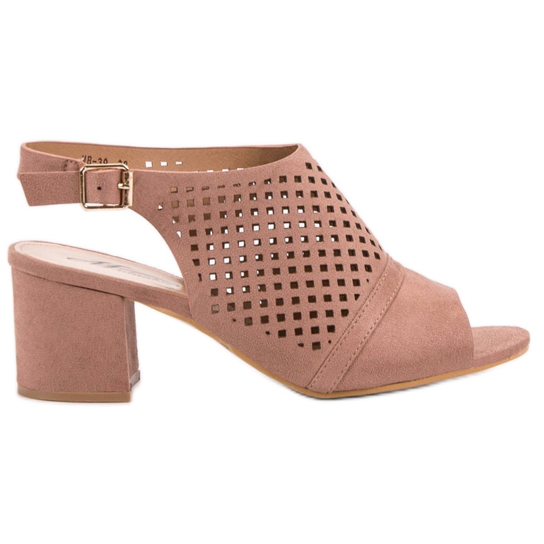 Sandali chiusi casual rosa