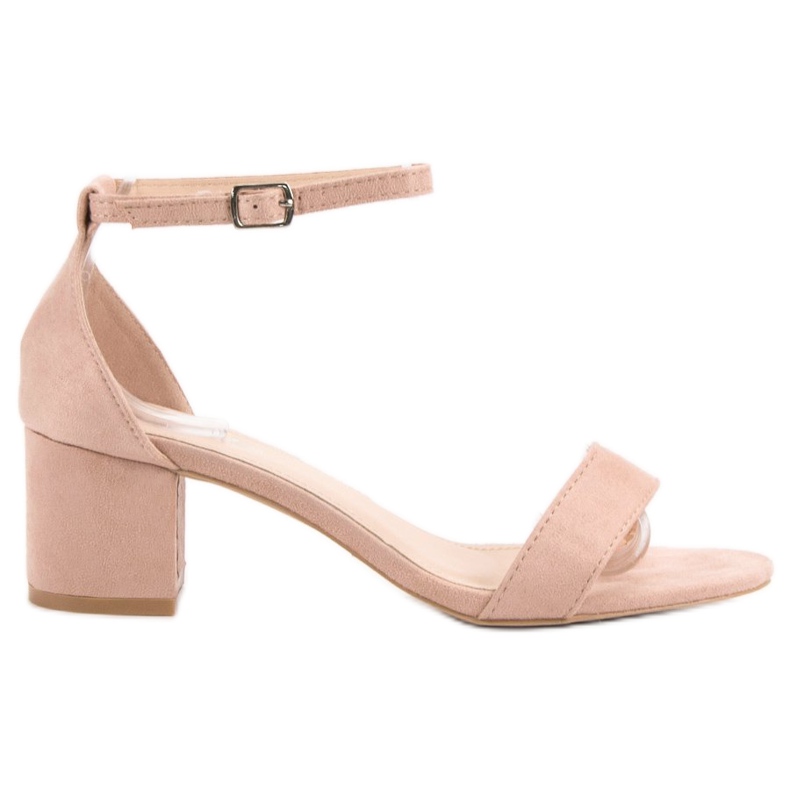 Renda Sandali classici con tacco alto rosa