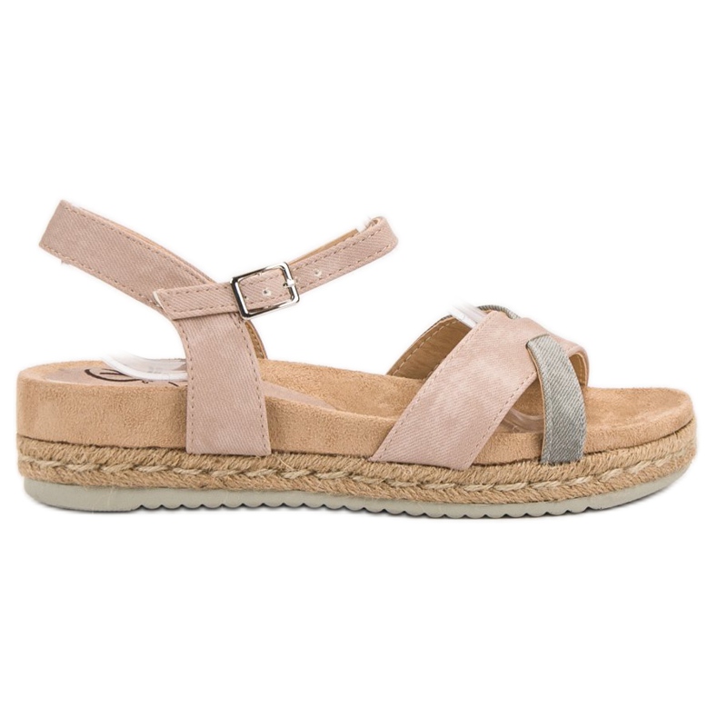 Kylie Sandali espadrillas rosa