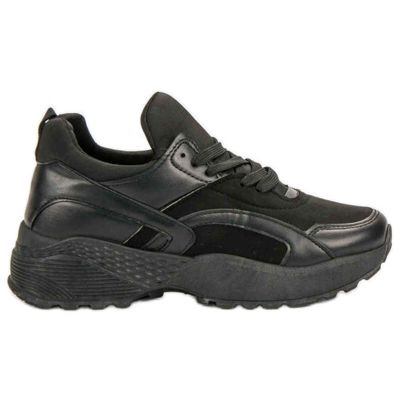 Scarpe da ginnastica senza lacci nero