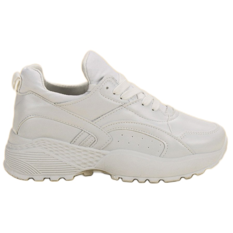 Scarpe da ginnastica senza lacci bianca