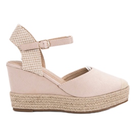 Seastar Espadrillas sulla piattaforma beige