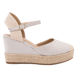Seastar Espadrillas con zeppa grigio