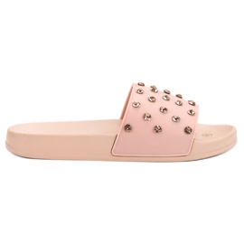 Pantofole da donna comode rosa