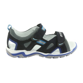 Sandali ragazzi rape Bartek blu navy e grigio