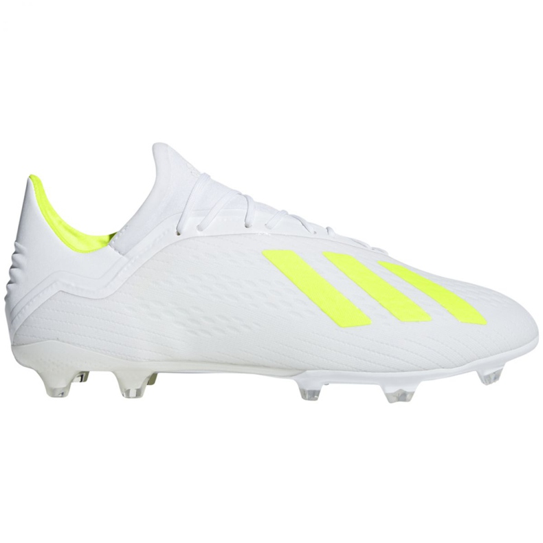 Scarpe da calcio Adidas X 18.2 Fg M BB9364 bianca bianca
