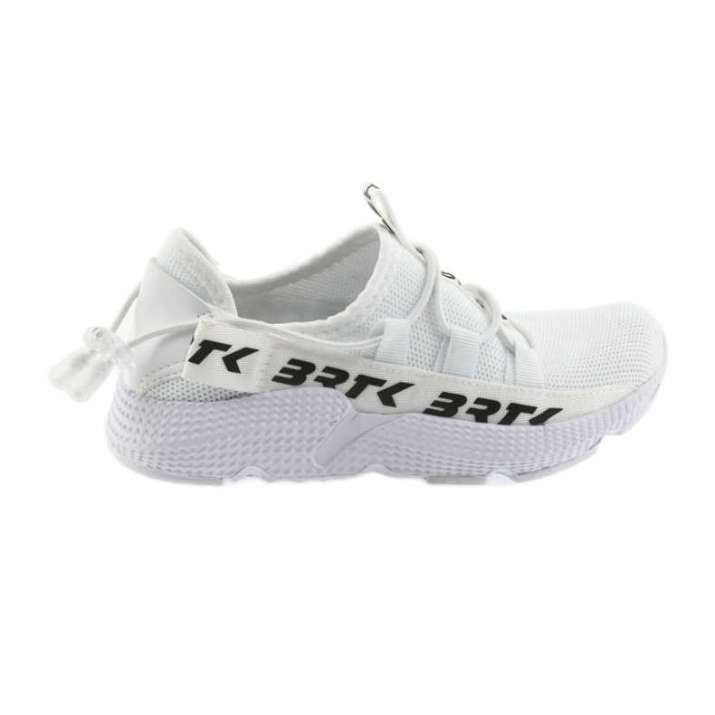 Scarpe sportive Bartek bianche 55109 sottopiede in pelle bianca