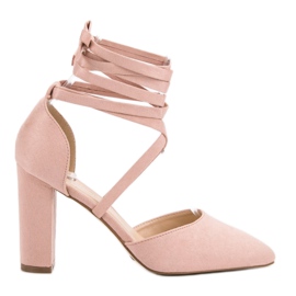 Seastar Pompe legate in Spitz rosa
