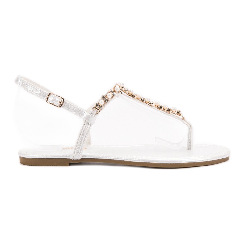 Comer sandali giapponesi bianca