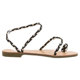 Comer Sandali Slip-On da donna nero
