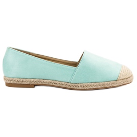 Seastar Espadrillas in camoscio menta verde
