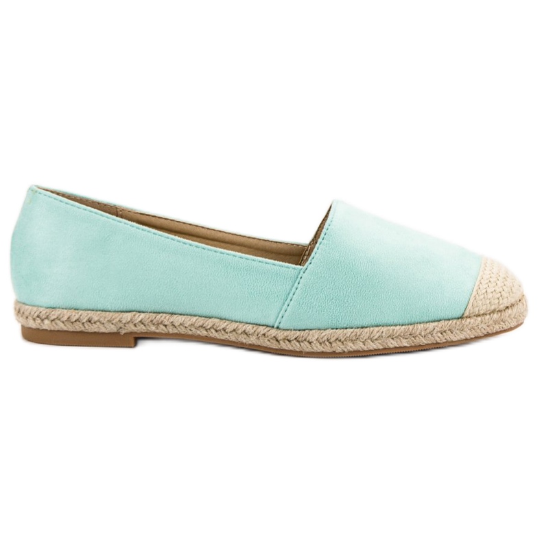 Seastar Espadrillas in camoscio menta verde