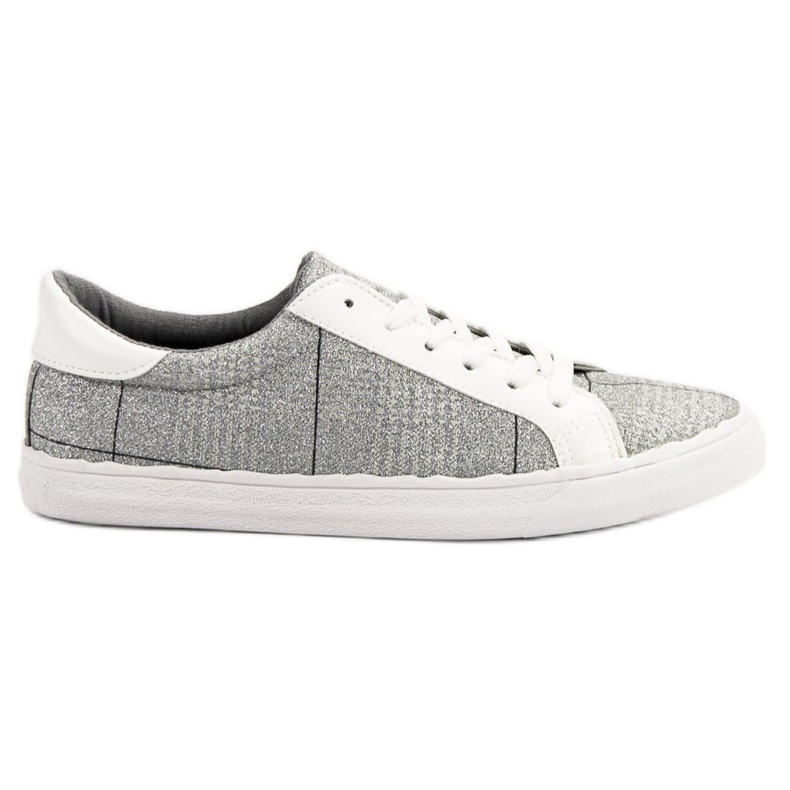 SHELOVET Sneakers con lacci grigio