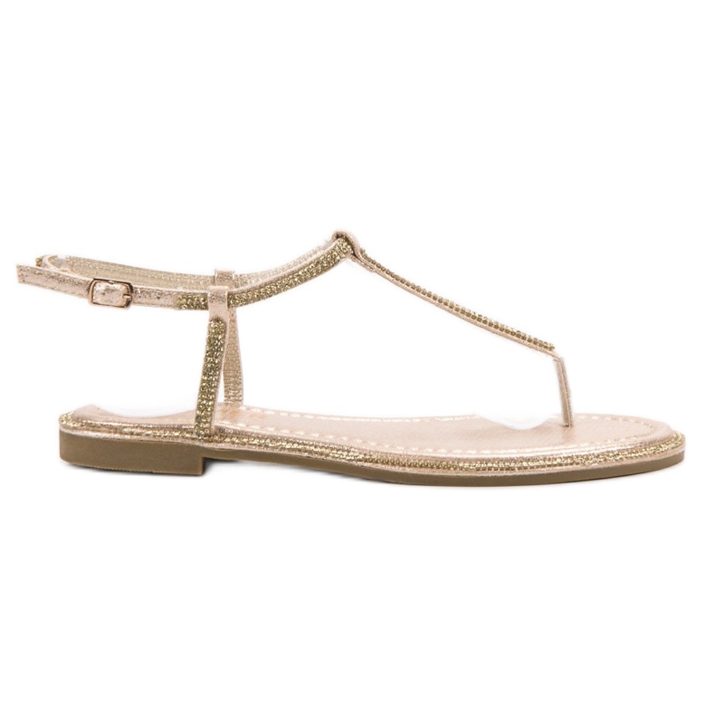 Comer Sandali giapponesi dorati d'oro