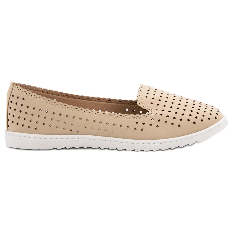 SHELOVET Signori traforati beige