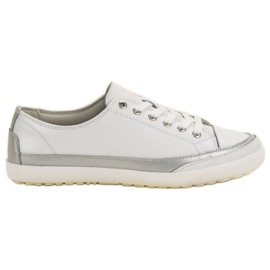 Filippo Sneakers in pelle bianca bianco