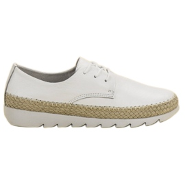 Filippo Scarpe in pelle bianca bianco