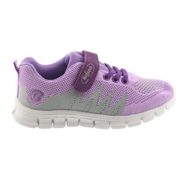 Scarpe per bambini Befado 516Y025 viola grigio