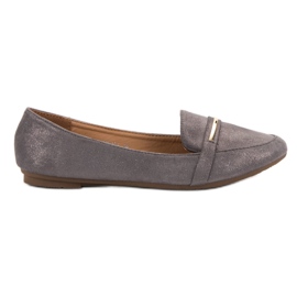 Abloom Mocassini grigi da donna grigio
