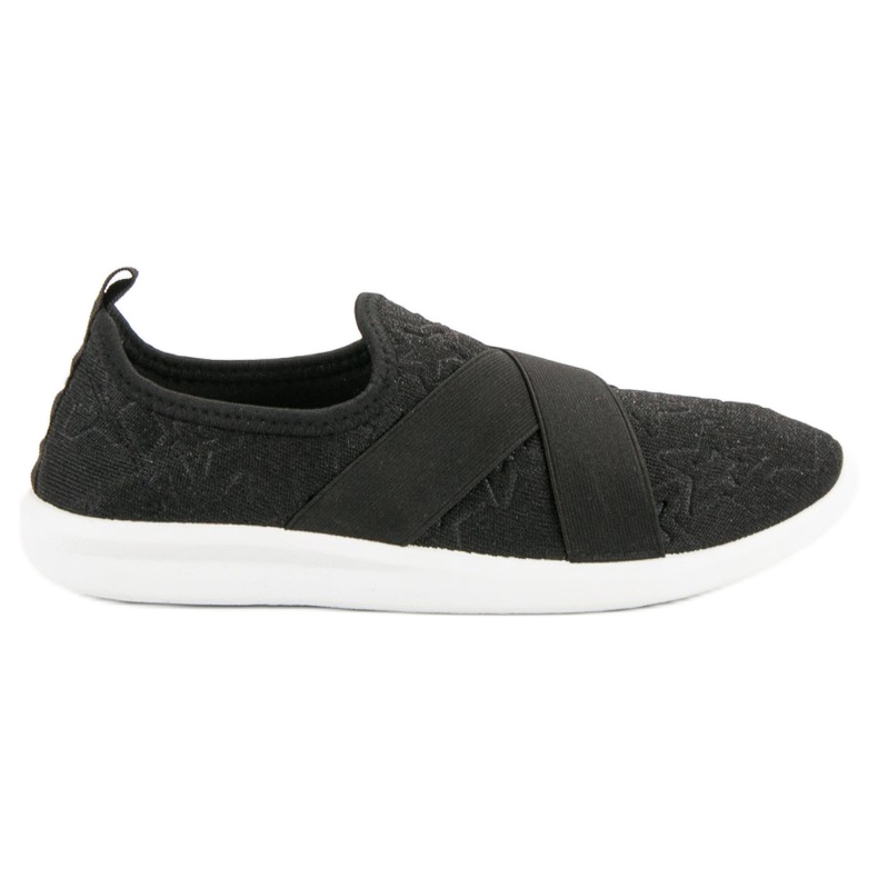 Ideal Shoes Scarpe sportive slip-on nero
