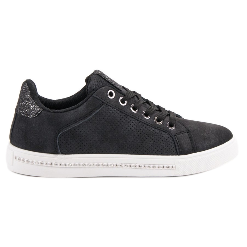 SHELOVET Scarpe sportive nere nero
