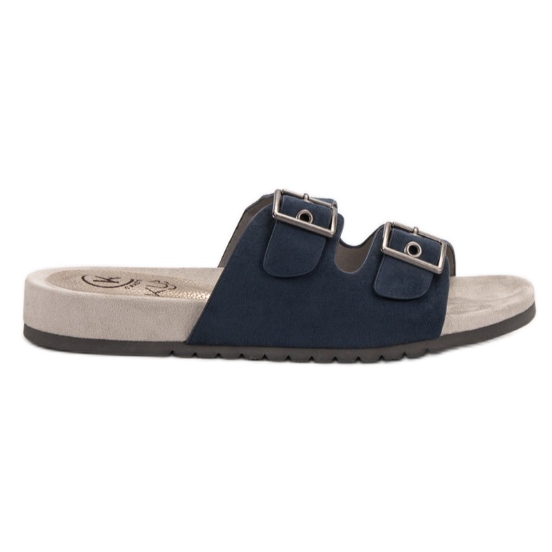 Kylie Pantofole blu navy classiche