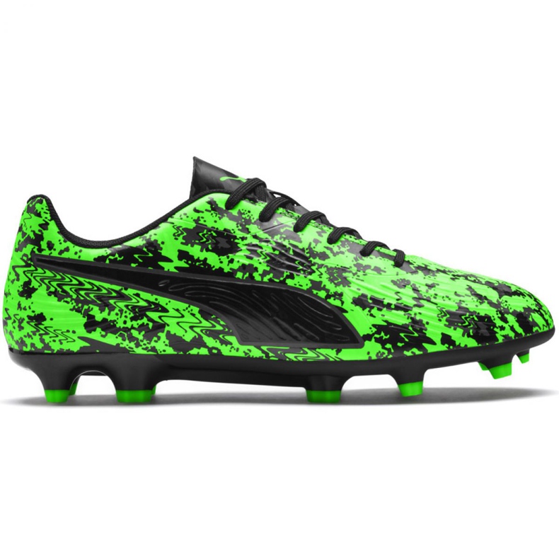 Scarpe da calcio Puma One 19.4 Fg Ag M 105492 03 multicolore verde