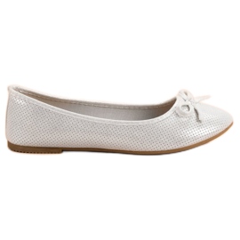 Evento Ballerina bianca con fiocco bianco