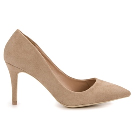 Small Swan Tacchi alti beige