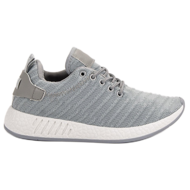 SHELOVET Calzature in tessuto alla moda grigio