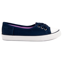 J. Star Scarpe da ginnastica blu navy