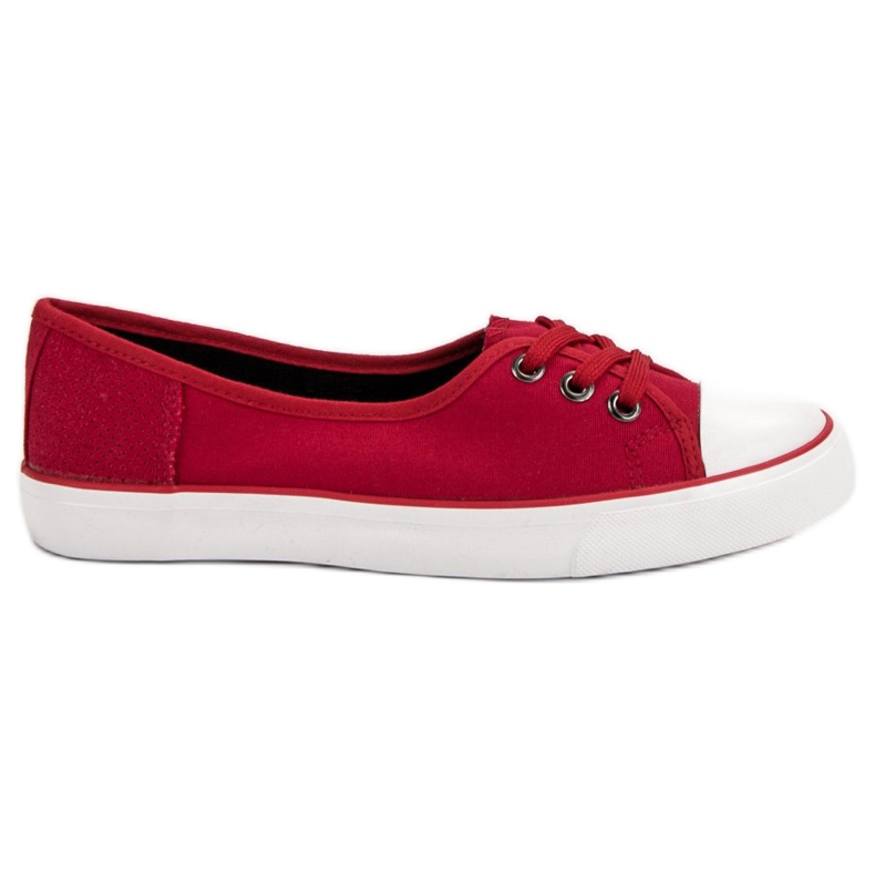 J. Star Scarpe da ginnastica rosse rosso