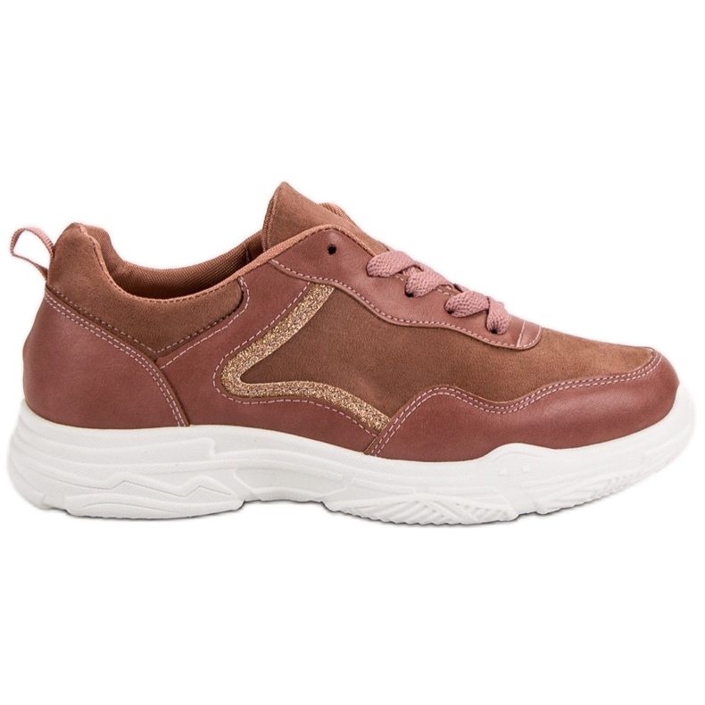 SHELOVET Scarpe da ginnastica alla moda rosa