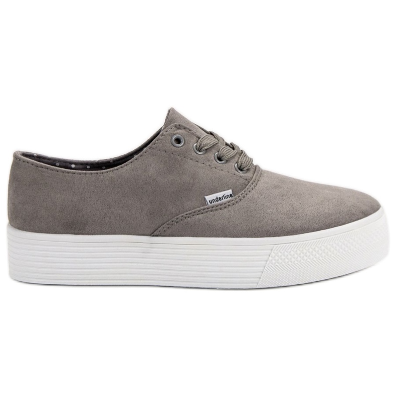 SHELOVET Sneakers grigie alla moda grigio