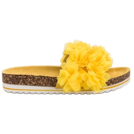 Seastar Pantofole gialle alla moda giallo