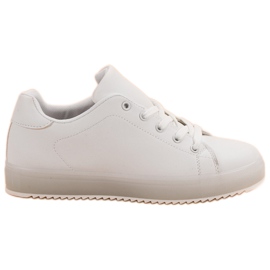 SHELOVET Scarpe sportive comode bianco