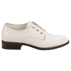 Groto Gogo Scarpe con tacco basso bianco