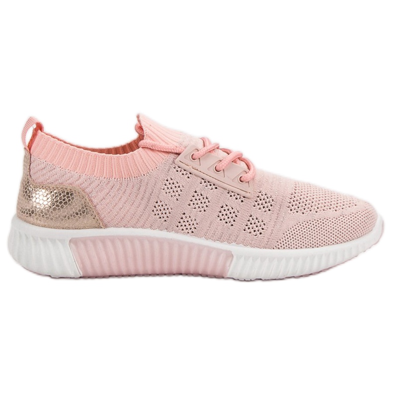 Primavera Scarpe slip-on rosa