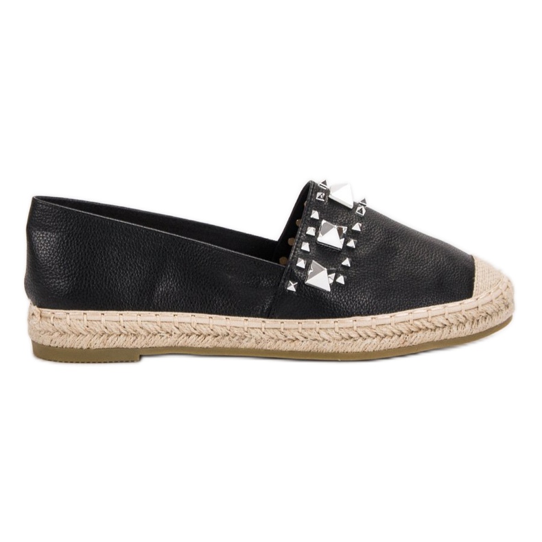 Janessa Espadrillas Con Borchie nero