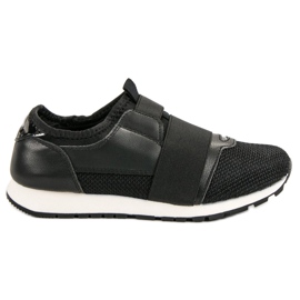 Sergio Todzi Scarpe slip-on con elastico nero