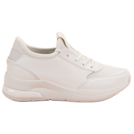 Ideal Shoes Scarpe sportive da donna bianco