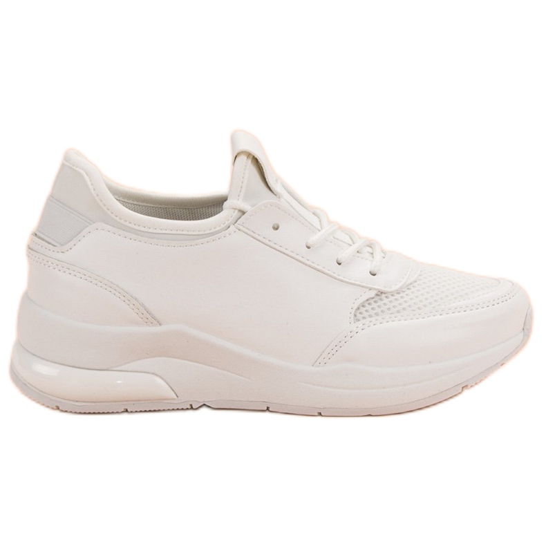 Ideal Shoes Scarpe sportive da donna bianca