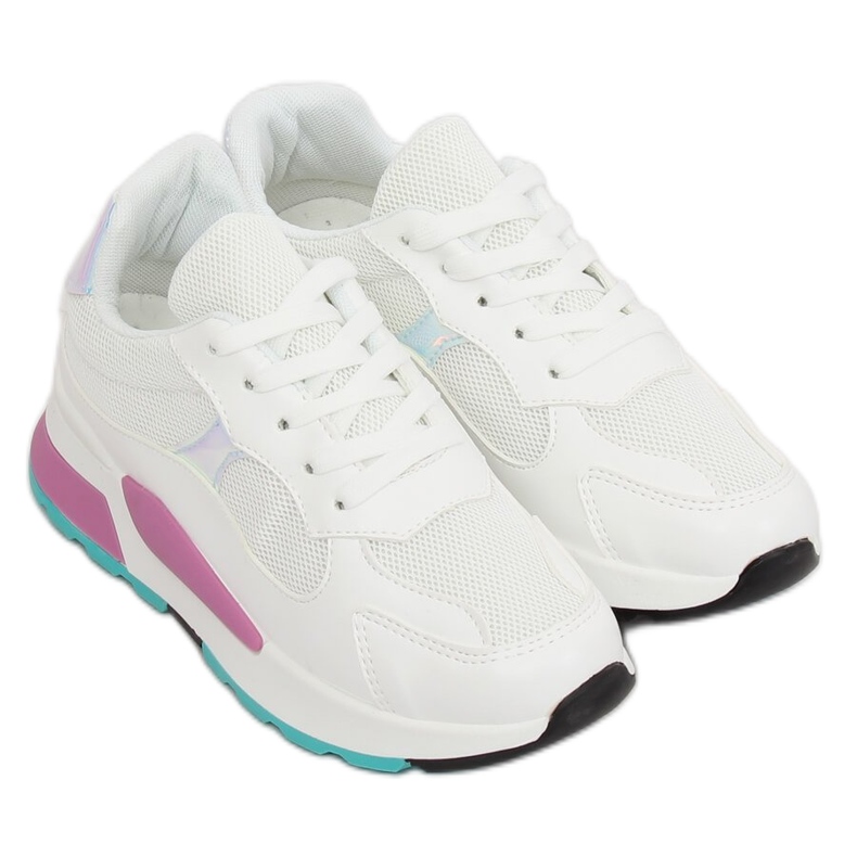 Scarpe sportive bianche JRX306 Bianco multicolore