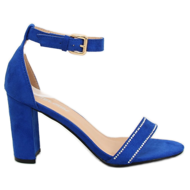Sandali sul post cobalto A8020 Navy blu blu navy