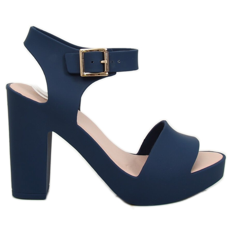 Sandali con tacco alto Meliski KM202 Blu navy