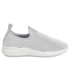 Scarpe sportive grigie B0-56 Grigio