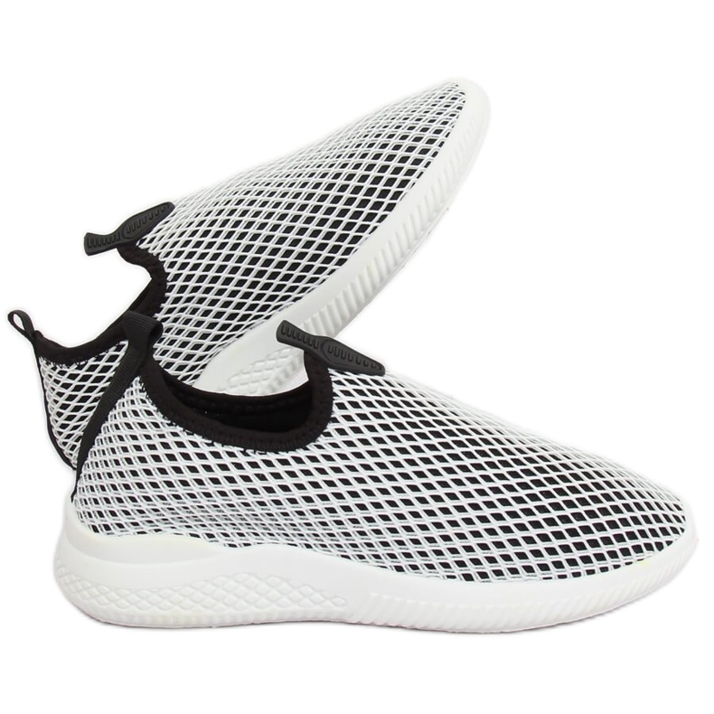 Scarpe sportive nere B0-56 NERO/BIANCO bianca